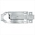 Fecho chato com porta-cadeado 5" - 127 mm zincado - Vonder - Imagem 3