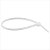 Abraçadeira de nylon branca 200 mm x 3,6 mm com 100 peças - Vonder - Imagem 1