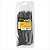 Abraçadeira de nylon preta 200 mm x 4,8 mm com 100 peças - Vonder - Imagem 2