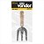 Garfo 3 pontas para jardim cabo em madeira GJV 0002 - Vonder - Imagem 2