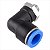 Conexão rápida tipo cotovelo (90 graus) rosca 1/8" BSP 12 mm - Vonder - Imagem 1