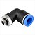 Conexão rápida tipo cotovelo (90 graus) rosca 1/8" BSP 12 mm - Vonder - Imagem 4