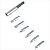 Kit de bits/ponteiras com 7 peças encaixe sextavado 1/4" - Vonder - Imagem 3