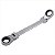 Chave estrela 18,0 mm x 19,0 mm com catraca articulada - Vonder - Imagem 1