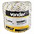 Corda multifilamento trançada 10,0 mm x 110 m branca com detalhes - Vonder - Imagem 2