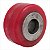 Roda dianteira de apoio 114 mm x 60 mm de PU para CDE 180 - Vonder - Imagem 1