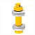 Manilha curva 1.1/4" 12,0 T com porca e cupilha - Vonder Plus - Imagem 2