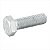 Parafuso sextavado zincado 14 mm x 45 mm MA 50 peças - Vonder - Imagem 2