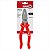 Alicate universal 8" aço carbono polido sem isolação - NOVE54 - Imagem 2