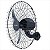 Ventilador de parede oscilante 60cm 127/220 V preto 543 Ventisol - Imagem 3