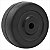 Roda 2" de borracha preta - Vonder - Imagem 1