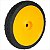 Roda de 300 x 60 mm plástico e borracha VPV 920 - Vonder - Imagem 1