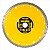 Disco de corte diamantado 230 mm turbo - Vonder - Imagem 1