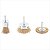 Kit de escovas circular copo pincel com haste 1/4" - Vonder - Imagem 1