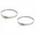 Abraçadeira rosca sem fim 88 mm a 108 mm com 2 peças AL 89108 - Vonder - Imagem 2
