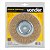 Escova circular aço latonado 6" x 1/2" x 1/2" (152 mm x 12,7 mm x 12,7 mm) - Vonder - Imagem 2