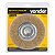 Escova circular aço latonado 6" x 1/2" x 1/2" (152 mm x 12,7 mm x 12,7 mm) - Vonder - Imagem 3