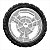 Roda para aspirador de pó APV 2475 - Vonder - Imagem 2