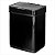 Lixeira retangular com sensor de abertura 50 litros inox preta - Vonder - Imagem 1