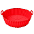 Forma Redonda de Silicone para Air Fryer - Imagem 2