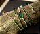 PULSEIRA PEDRA E POESIA VERDE ESCURA - Imagem 1