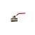 ST10102-12 Registro esfera fêmea X fêmea Rosca G 1/2" BSP em latão passagem plena - Imagem 1