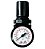 ST10011-14 Regulador de pressão robusto 1/4" 550 L/MIN com manômetro - Imagem 1