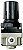 ST10011-14 Regulador de pressão robusto 1/4" 550 L/MIN com manômetro - Imagem 3