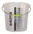 ST10395-20L Balde graduado transparente 20L em polietileno transparente - Imagem 1