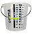 ST10396-10L Balde graduado transparente 10L em polietileno transparente - Imagem 1