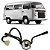 Chave Seta Vw Kombi 90 A 94 Com Limpador E Temporizador DTC1025 - Imagem 1