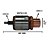 Induzido Motor Partida Delco Remy Tucson IX35 Santa Fé - Imagem 2