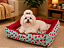 CAMA PET DUPLA FACE TAM G- 65x 50 CM - Imagem 1