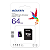 Cartão de Memória Micro SDXC 64GB AUSDX64GUICL10-RA1 ADATA - Imagem 2