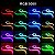 Kit Completo Fita LED RGB 5 Metros – Iluminação Colorida com Controle e Fonte - Imagem 8