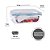 Pote Vidro Retangular Tampa Hermética com 4 Travas 640ml - Quality House - Imagem 2