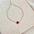 Pulseira Trevo Vermelho | Prata 925 - Imagem 1