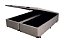 Box Baú King 193x203x36 Jacquard Bege Luckspuma - Imagem 1