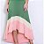 Vestido Mulet Multicor Decote V - Imagem 4