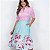 Saia Midi Godê Floral - Imagem 1