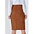 Saia Midi Camel Com Fenda Suzie - Imagem 6