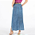 Saia Jeans Longa Com Fenda Lateral - Imagem 3