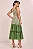 Vestido Algodão Bordados Cordonê Peplum Midi Fascinius - Imagem 2