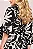 Vestido Viscose Estampa Folhagens P&B Midi Fascinius - Imagem 2