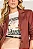 Blazer Alfaiataria Bolsos Funcionais Manga Longa Fascinius - Imagem 3