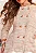 Casaco Tweed Fios de Lurex Manga Longa Fascinius - Imagem 3