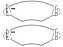 PAST.DIANT PEUGEOT 206/306 97... - Imagem 1