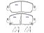 PASTILHA DIANT HONDA CIVIC 17 (CERAMICA) - Imagem 1