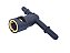 CONECTOR INJ. ELET. 3/8 X 5/6 X 5/16  T  C/ ANEL POP - Imagem 1