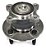 Cubo De Roda Tras. Onix 1.0 1.4 Cobalt Spin 1.4 94/... Com Abs Magnet 4 Furos - Imagem 1